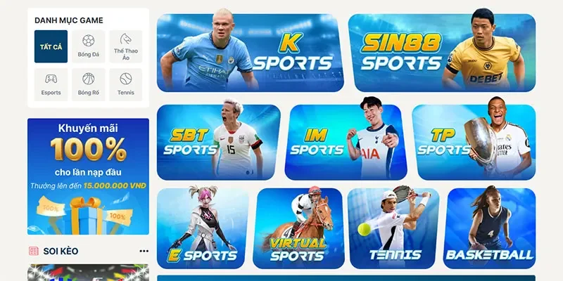 Cá cược thể thao vô cùng hấp dẫn, tỷ lệ cược cạnh tranh tại nhà cái