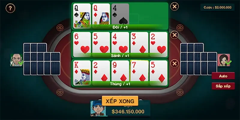 Quy trình chơi mậu binh SIN88