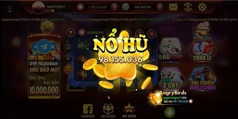 Khám phá Nổ hũ SIN88