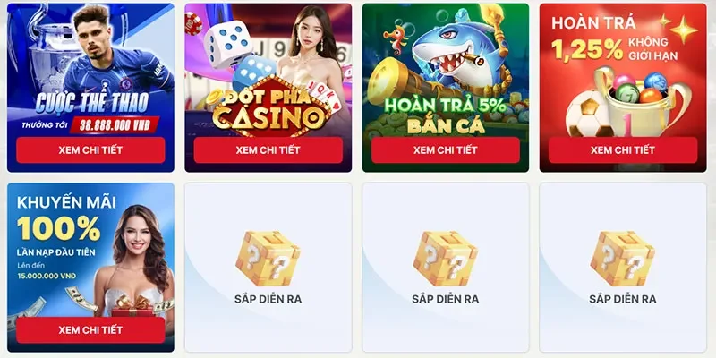 Vô vàn hoạt động ưu đãi chờ đợi người chơi khám phá